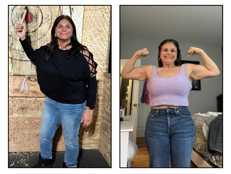 Before and after photos: Angel, lost 30 lbs and gained confidence