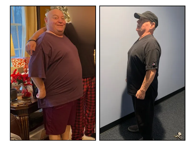 Before and after photos: Paul, lost 68 lbs at 69 years old in 10 months