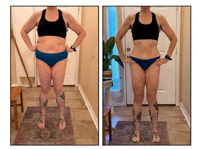 Before and after photos: Rebecca, lost 36 lbs (195 to 159) and gained confidence